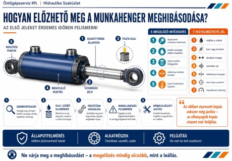 Hogyan előzhető meg a munkahenger meghibásodása?